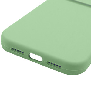 Чехол Silk Full Camera Protective (AA) NO LOGO для Apple iPhone 16 (6.1") – Зеленый