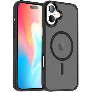 Чохол Ummi Colorful with Magnetic Fit для Apple iPhone 16 (6.1") – Чорний