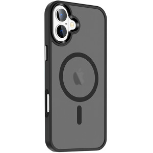 Чохол Ummi Colorful with Magnetic Fit для Apple iPhone 16 (6.1") – Чорний