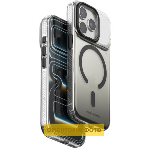 Чохол TPU+PC Puloka Resplendent with Magnetic Fit для Apple iPhone 16 (6.1") – Чорний