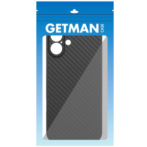 Чохол Getman Carbon Ultra Slim для Apple iPhone 16 (6.1") – Чорний