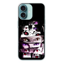 Чехлы Персонажи Аниме Наруто для iPhone 16 (AlphaPrint) – Глаза Anime