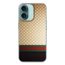 Чохли бренд ГУЧЧІ для iPhone 16 – Фон Гуччі