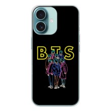 Чехлы BTS для iPhone 16 (AlphaPrint) – BTS стайл