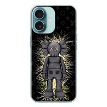 Чехлы для iPhone 16 - Bearbrick Louis Vuitton (PREMIUMPrint) (Bearbrick LV)