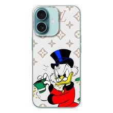 Чехлы для iPhone 16 - Скрудж МакДак Louis Vuitton (PREMIUMPrint) (Баксы Скрудж)