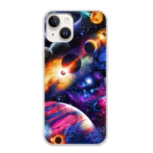 Чехлы КОСМОС для iPhone 16 (Космический мир)