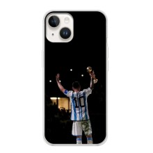 Чехлы Лео Месси Аргентина для iPhone 16 (Лео Чемпион)