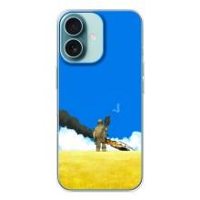 Чехлы на военную тематику для iPhone 16 – Попадание