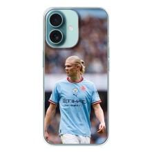 Чехлы с футболистом Ерлинг Холанд для iPhone 16 (AlphaPrint) – Эрлинг Холанд