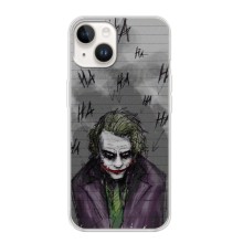 Чехлы с картинкой Джокера на iPhone 16 (Joker клоун)