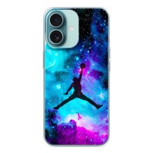 Чохли для iPhone 16 - з картинкою JORDAN (AlphaPrint) (Яскравий Джордан)