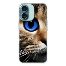 Чохли з Котиками для iPhone 16 (VPrint) (Око кота)