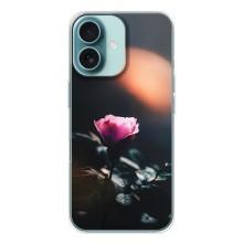 Чехлы с принтом Розочки для iPhone 16 – Цветок ночной