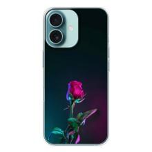Чехлы с принтом Розочки для iPhone 16 – Ночная роза