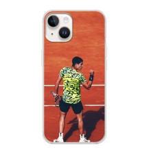 Чехлы с принтом Спортивная тематика для iPhone 16 (Алькарас Теннисист)