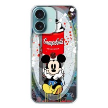 Чехол Disney Mouse iPhone 16 (PREMIUMPrint) (Американский Маус)