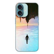 Чехол с человеком пауком для iPhone 16 - (AlphaPrint) (Паук человек)