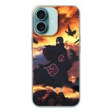 Чохол Ітачи Учіха для Айфон 16 (AlphaPrint) – Ітачі з воронами