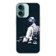 Чохол з картинкою "Герой Pubg" на iPhone 16 – В екіперівці