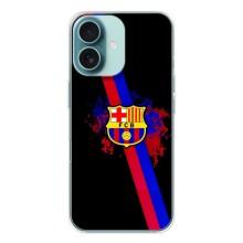 Чохол для iPhone 16 (Барселона) – Лого Барси