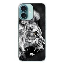 Чохол з картинкою на iPhone 16 – Злий Лев