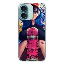 Чехол с картинкой Модные Девчонки iPhone 16 (Модная девушка)