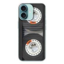 Чохол з Прикольним Принтом на iPhone 16 – Касета магнітофону