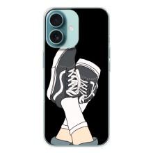Чохол з Прикольним Принтом на iPhone 16 – Кеди