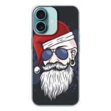 Чехол Санта Клаус для iPhone 16 – Рождественский МЕН