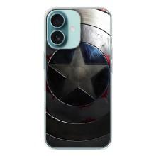 Чехол с Щитом Капитана Америки на iPhone 16
