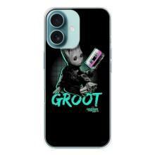 Чехол Супергерои Марвел на Айфон 16 – Groot