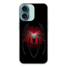 Чехол Супергерой Человека Паука на iPhone 16 – Паук