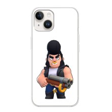 Чехол (ТПУ) с героями Бравл Старс на iPhone 16 (Булл)