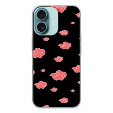 Чехол с символикой Аниме для iPhone 16 – Анимешные тучки