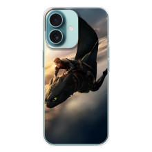 Чехол дракон Беззубик для iPhone 16 – Полет Беззубика