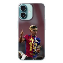 Чохол з футболістом Ламін Ямаль iPhone 16 (Lamine Yamal)