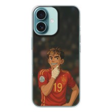 Чохол з футболістом Ламін Ямаль iPhone 16 (Ямаль аніме)