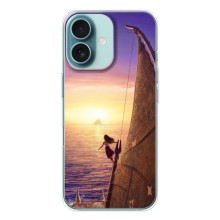 Чохол з мультфільмом Ваяна iPhone 16 (Ваяна в морі)