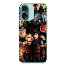 Чохол як приборкати дракона на iPhone 16 (Персонажі дракона)