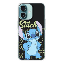 Чохол з принтом Стіч на iPhone 16 (Stitch 626)