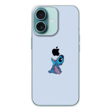 Чехол с принтом Стич на iPhone 16