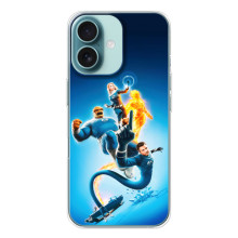 Чехол с принтом Фантастическая четверка для iPhone 16 – Фантастическая четверка