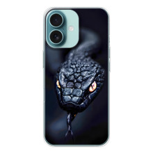 Чехол с картинкой «Хищники» для iPhone 16 – Змея