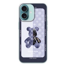 Крутые Чехлы Луи Виттон для iPhone 16 (AlphaPrint) (Медвежонок LV)