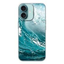 Летний Чехол на iPhone 16 – Морская волна