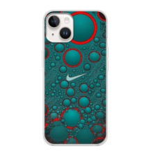 Силиконовый Чехол на iPhone 16 с картинкой Nike (Найк зеленый)