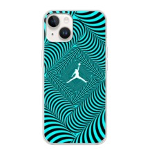 Силиконовый Чехол Nike Air Jordan на Айфон 16 (Jordan)