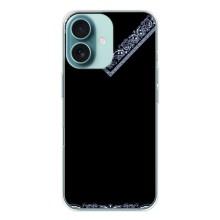 Силіконовый Чохол на iPhone 16 – Комірець вишиванки