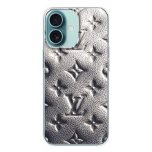 Текстурний Чохол Louis Vuitton для Айфон 16 (Бежевий ЛВ)